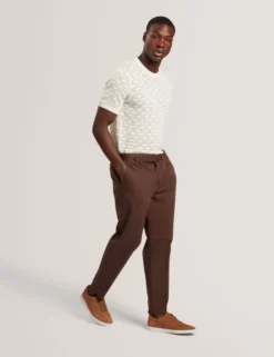 Basket Knit Wool Silk Blend T-Shirt