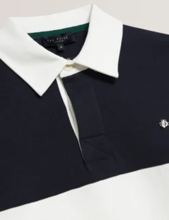 Block Stripe Jersey Cotton Rugby Shirt