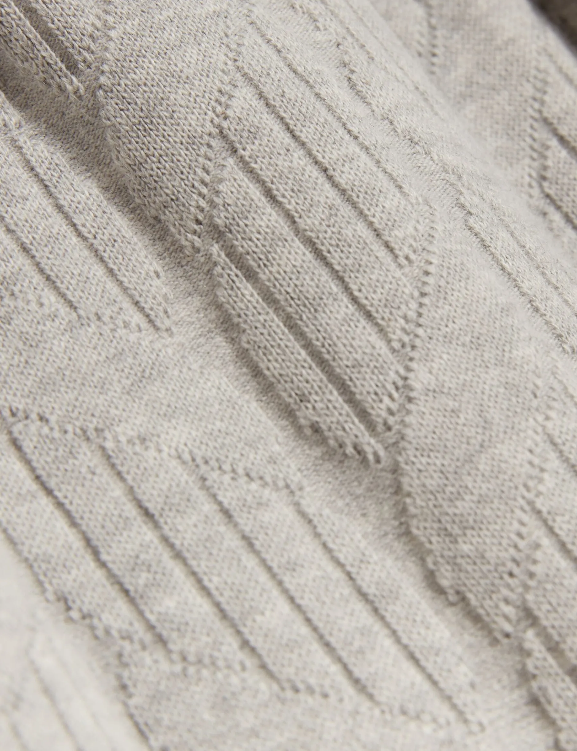 Cable Texture Pull-On Relaxed Shorts