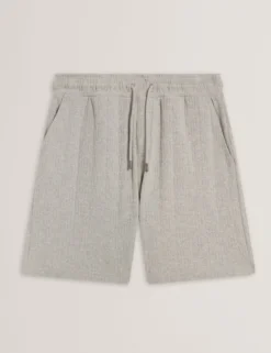 Cable Texture Pull-On Relaxed Shorts
