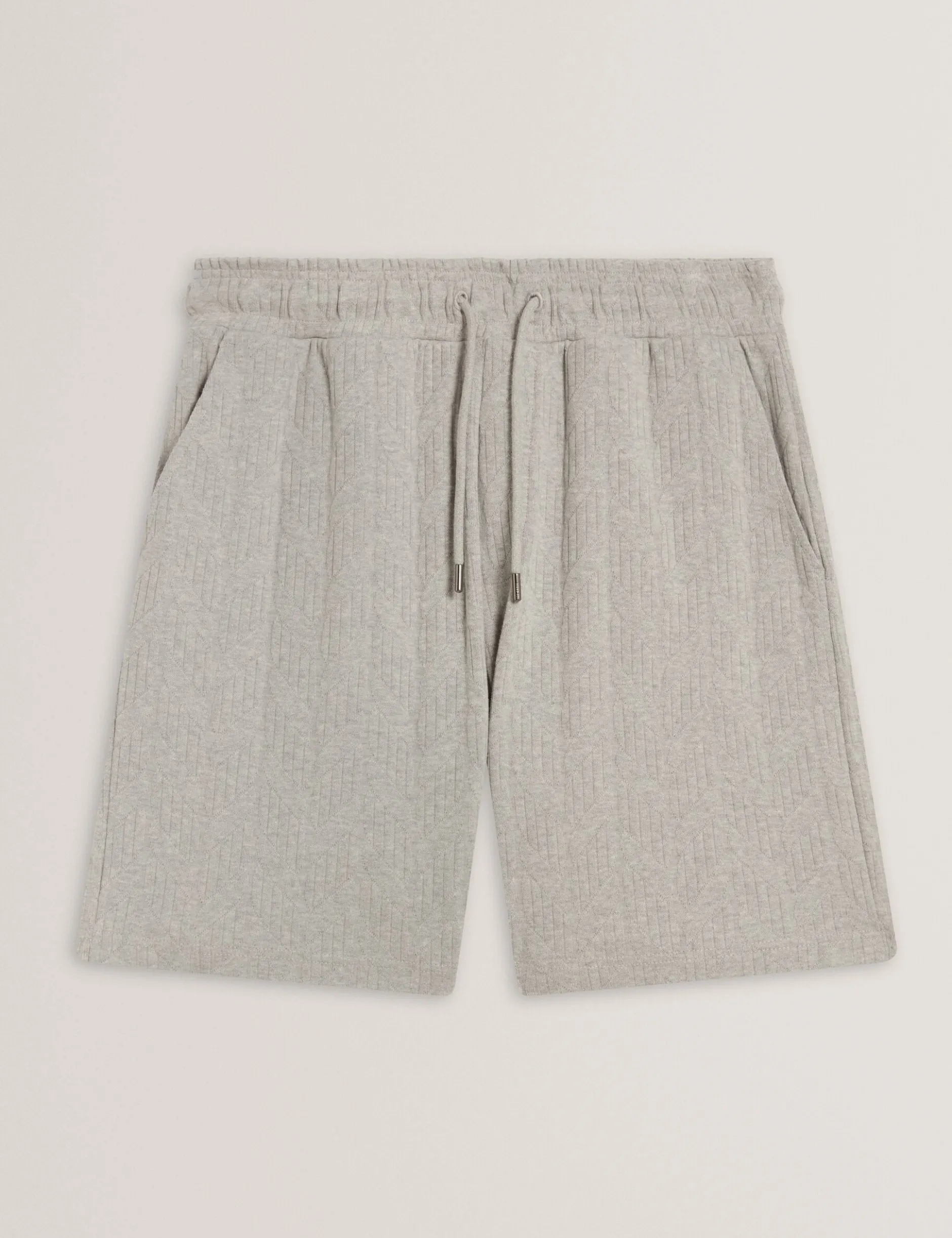 Cable Texture Pull-On Relaxed Shorts