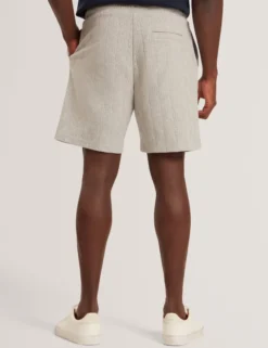 Cable Texture Pull-On Relaxed Shorts