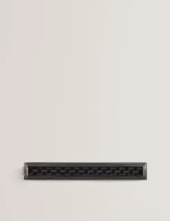 Carbon Cufflink And Tie Clip Set