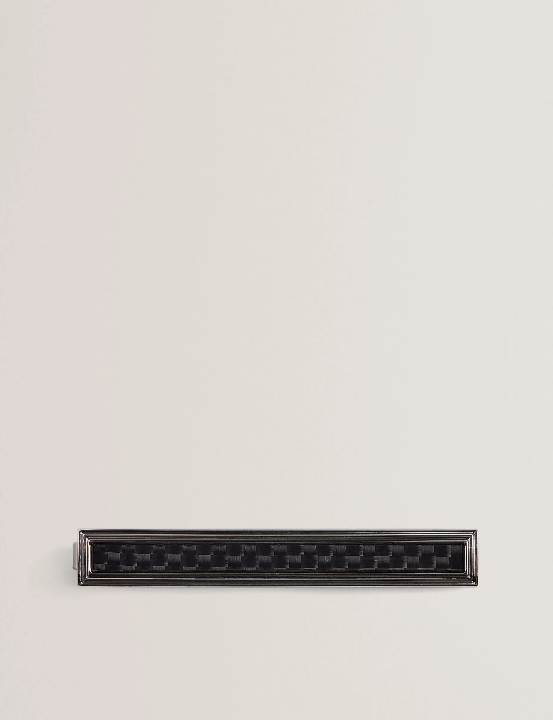 Carbon Cufflink And Tie Clip Set