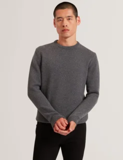 Chunky Knit Crew Neck Sweater