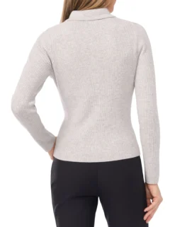 Collar Top with Rib