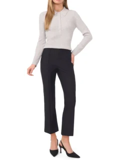 Collar Top with Rib
