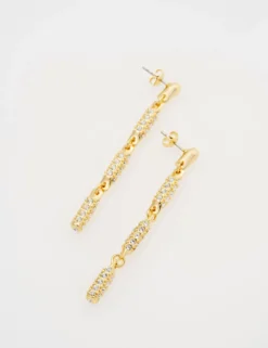 Cosmic Crystal Drop Earrings