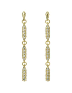 Cosmic Crystal Drop Earrings