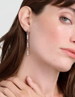 Cosmic Crystal Drop Earrings