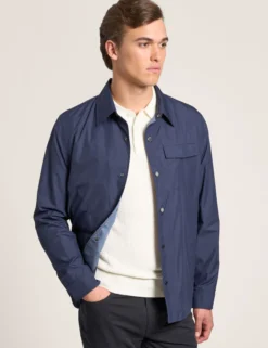 Cotton Blend Coach Jacket