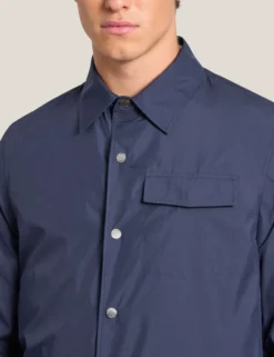 Cotton Blend Coach Jacket