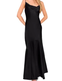Cowl Neck Strap Dress