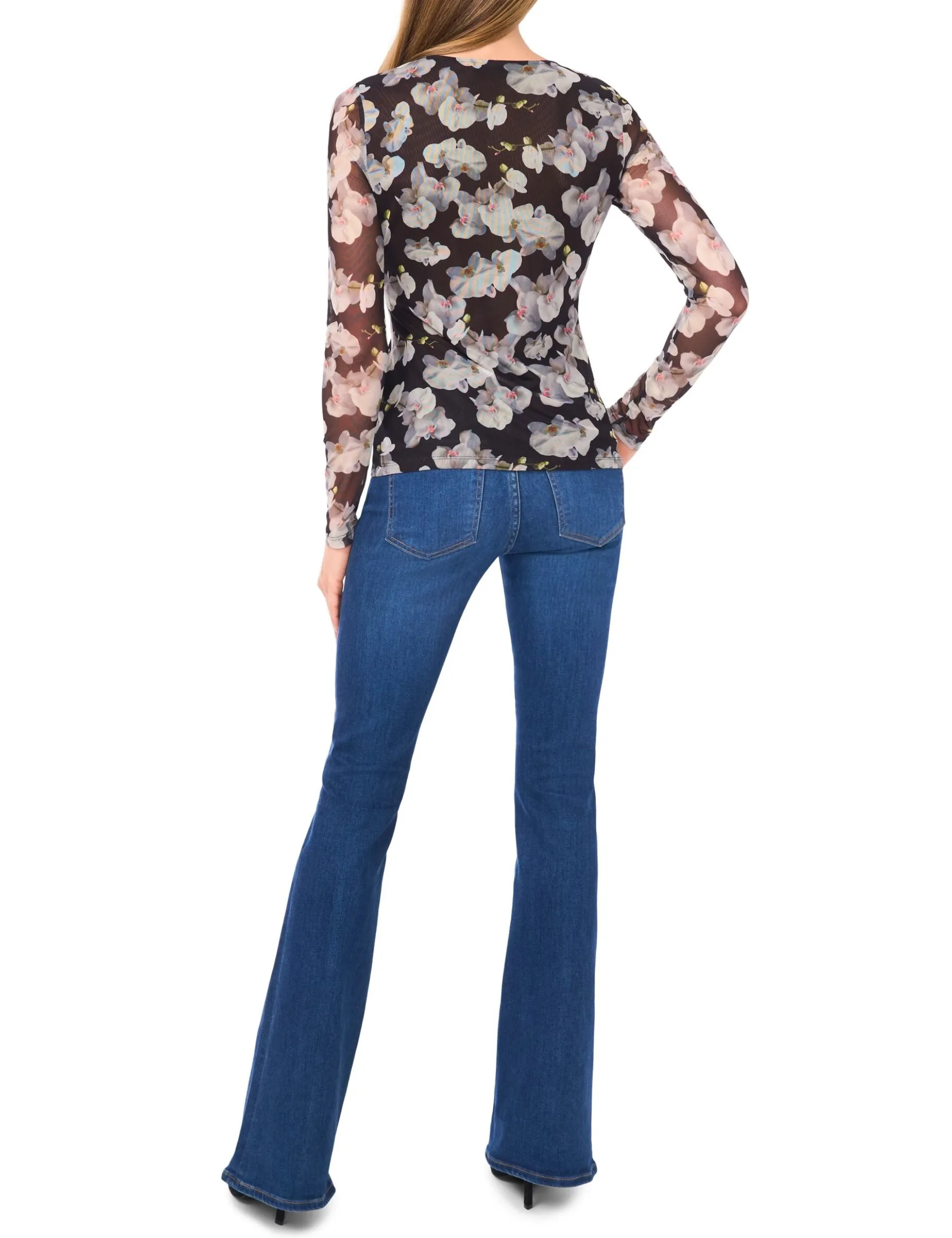 Crew Neck Long Sleeve Top