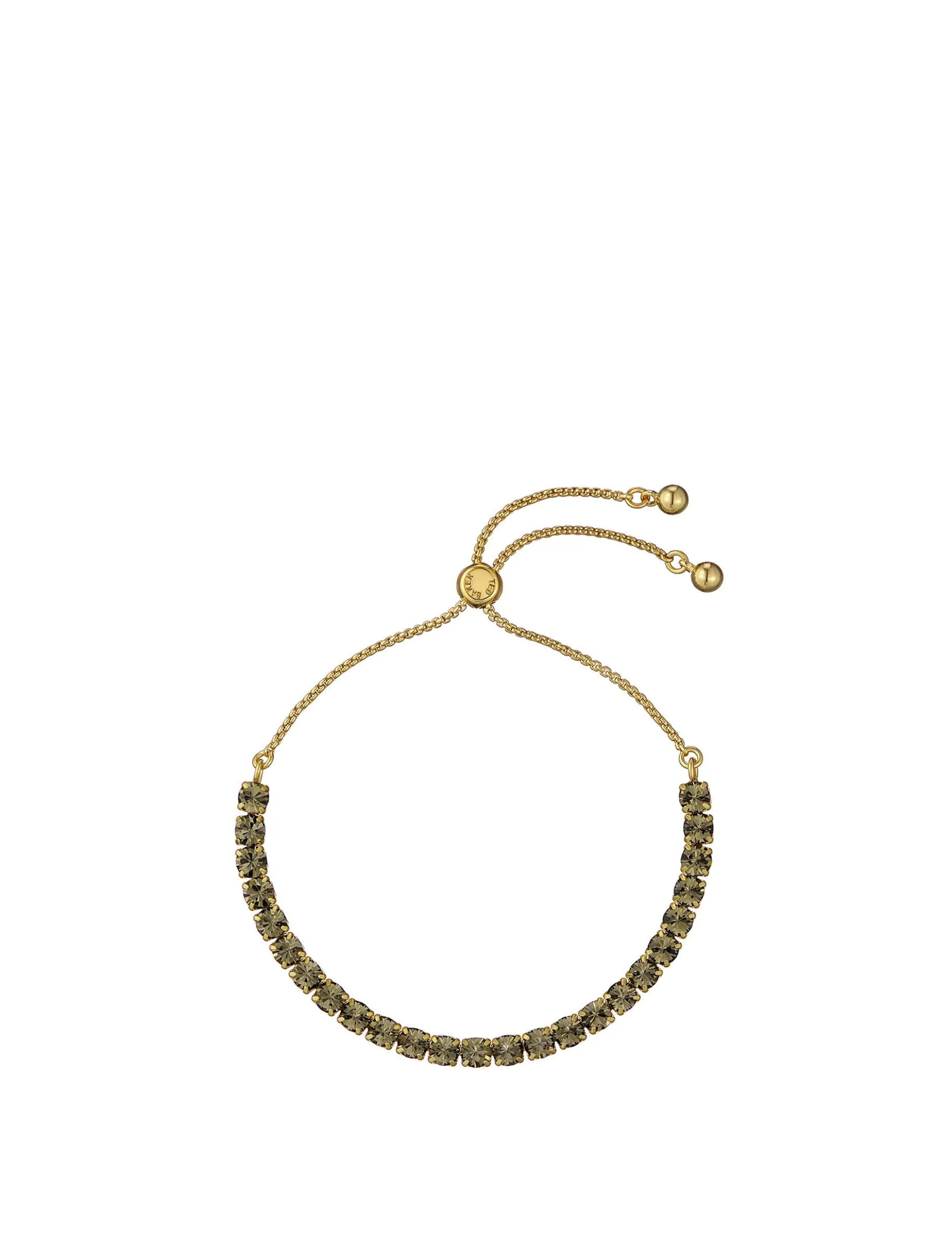 Crystal Adjustable Tennis Bracelet