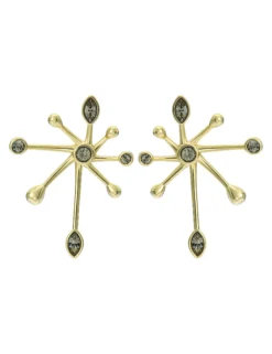 Crystal Starburst Earrings