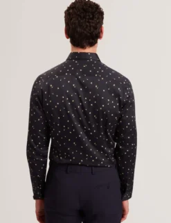 Ditsy Blooms Slim Long Sleeve Shirt