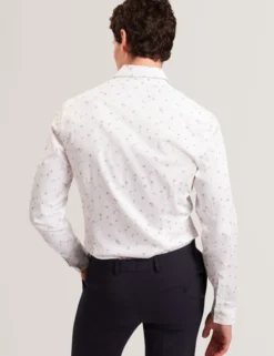Ditsy Blooms Slim Long Sleeve Shirt