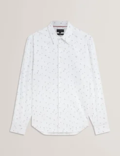 Ditsy Blooms Slim Long Sleeve Shirt