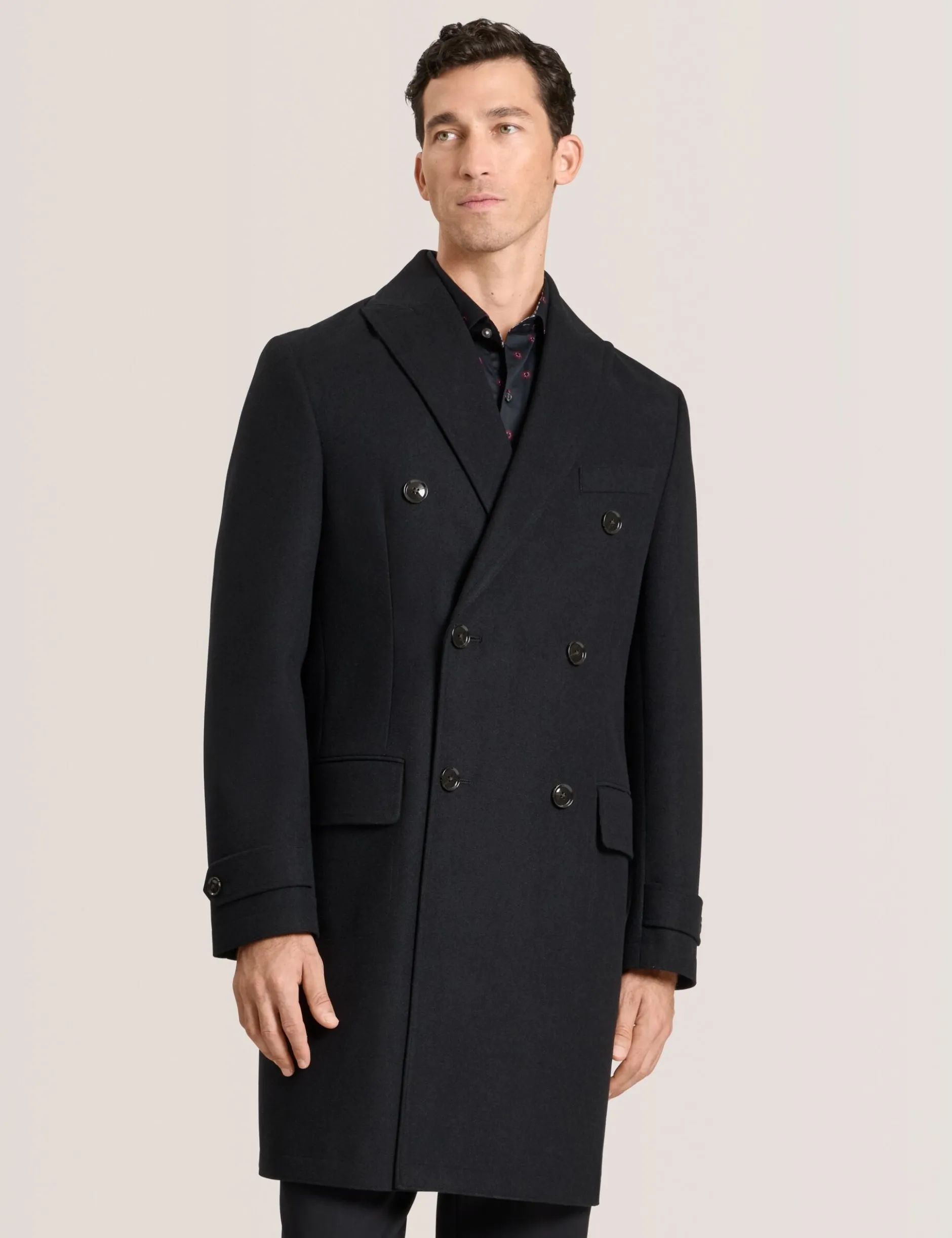 Double Breasted Overcoat