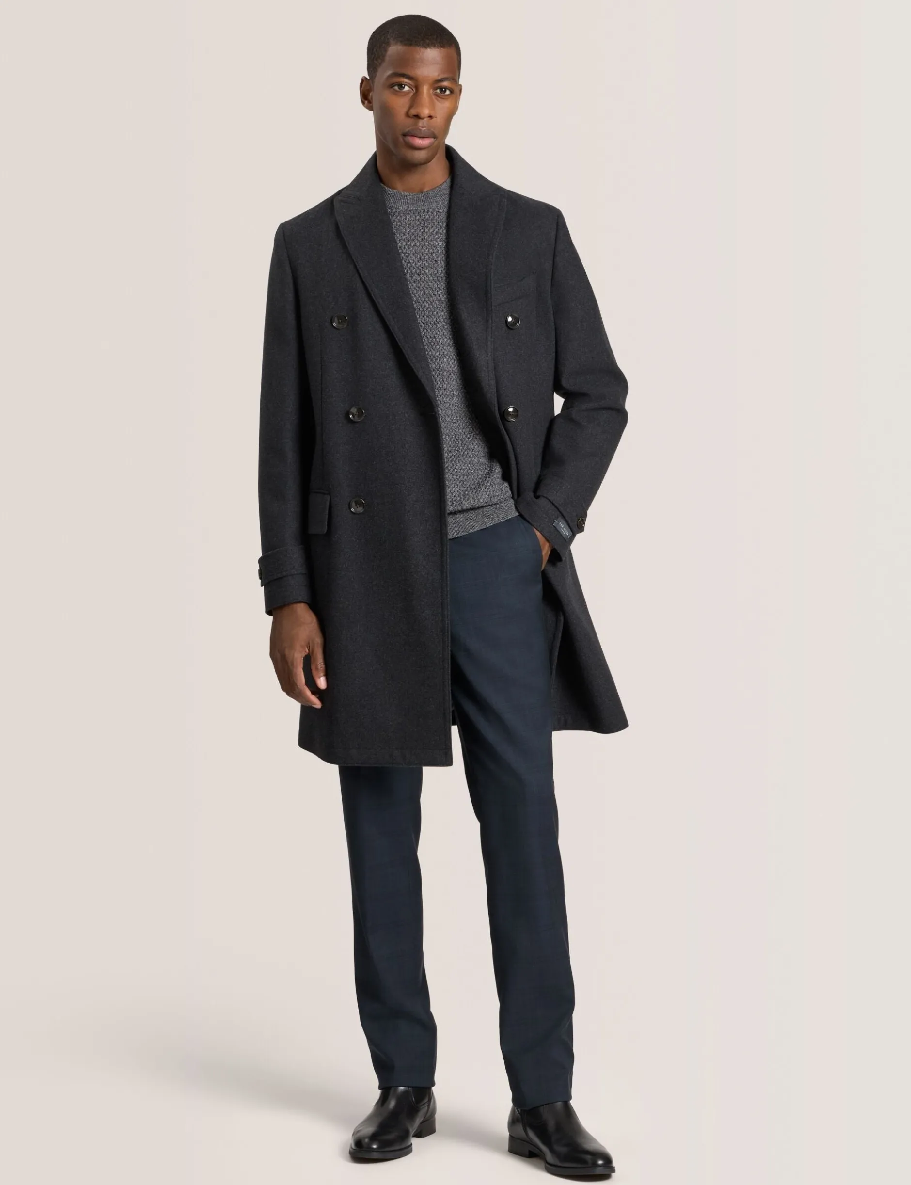 Double Breasted Overcoat
