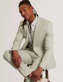 Duck Print Long Sleeve Oxford Shirt