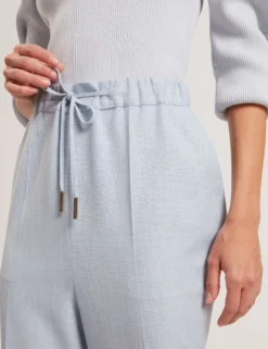 Elastic Waist Tailored Woven Joggers