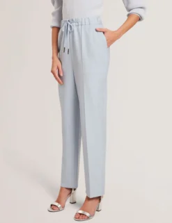 Elastic Waist Tailored Woven Joggers