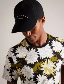 Embroidered Logo Canvas Baseball Cap
