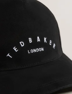 Embroidered Logo Canvas Baseball Cap