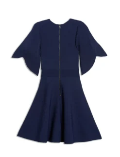 Fit-and-Flare Mini Dress
