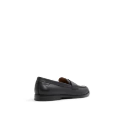 Grained Leather Penny Loafers