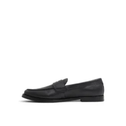 Grained Leather Penny Loafers