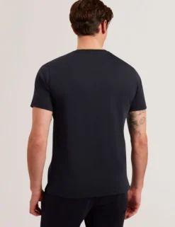 Graphic Print Crew Neck Cotton T-Shirt