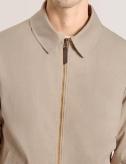 Harrington Zip-Through Bomber Jacket