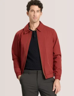 Harrington Zip-Through Bomber Jacket
