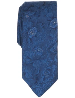 Jacquard Floral Silk Tie