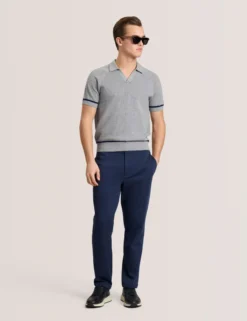 Knit Sweater Polo