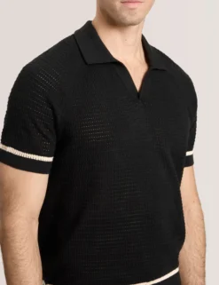 Knit Sweater Polo