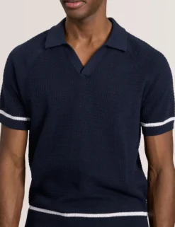 Knit Sweater Polo