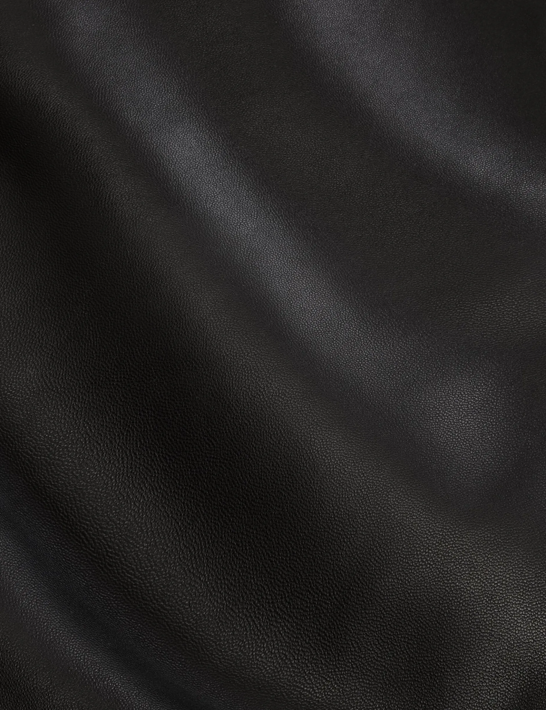 Leather Bomber Jacket