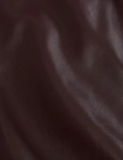 Leather Bomber Jacket