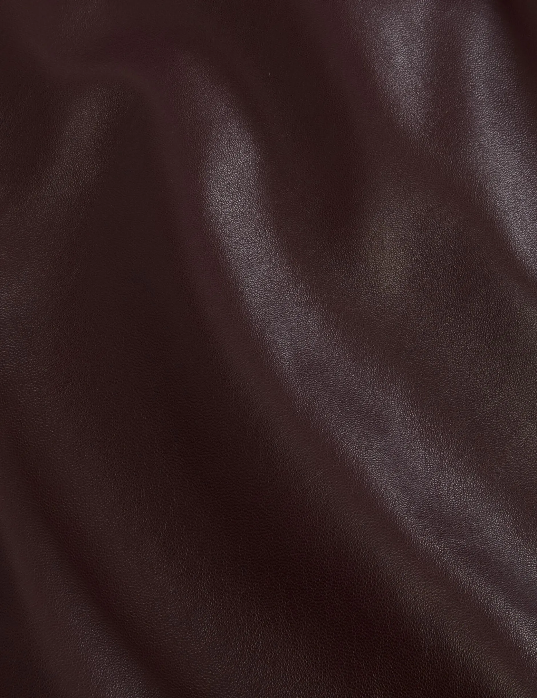 Leather Bomber Jacket