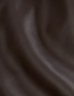 Leather Bomber Jacket