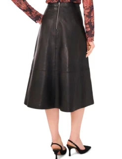 Leather Maxi Skirt