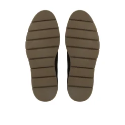 Leather Suede Wingtip Oxford Shoes