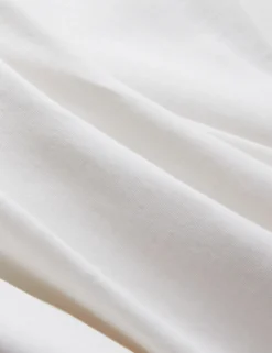 Lightweight Cotton Linen Crew Neck T-Shirt