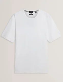 Lightweight Cotton Linen Crew Neck T-Shirt