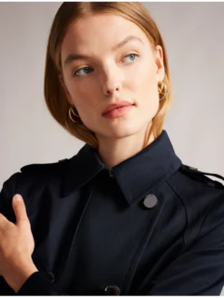Lightweight Showerproof Belted Trench Coat