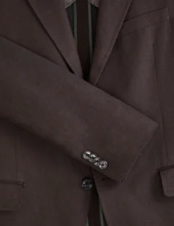 Linen Modern Fit Suit Jacket